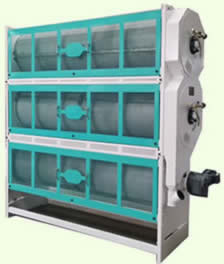 MDJY indented cylinder rice length grader machine MDJY rice length grader machine